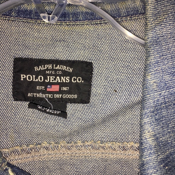 Vintage Polo Ralph Lauren Denim Jacket used - Picture 2 of 10